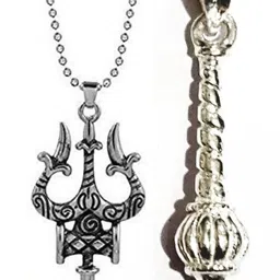 JAGSUN Silver-Plated Alloy Pendants with Chains-picture-22