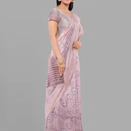 The Chennai Silks Floral Zari Sambalpuri Saree image 5
