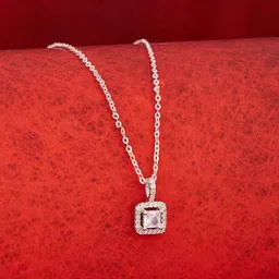 Boghra Sales Silver-Plated Sterling Silver Cubic Zirconia Necklace-picture-39