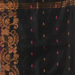 TANTLOOM Woven Design Zari Silk Cotton Handloom Saree image 4
