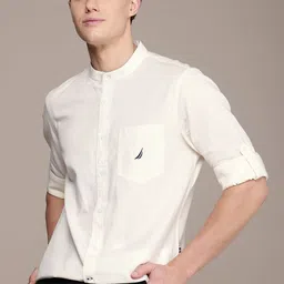 Nautica Men Smart Slim Fit Casual Shirt image 1