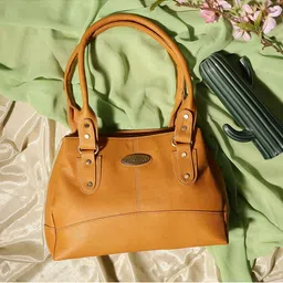 Fostelo Orange PU Structured Handheld Bag-picture-55