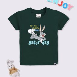 YK X Minute Mirth Boys Printed Cotton T-shirt-picture-4