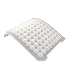 Abdos Piercable Silicone Sealing Mat for 1.0 ml 96 Round Well Plate, P10806 (Pack of 50) image 1