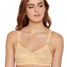 Bodycare Women Pack of 3 Beige Self Design Everyday Bra 5583S-image-22