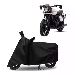 Auto Pearl Bike Cover for JAWA 42 (Black)-picture-27