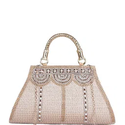 NORVE Embroidered Shoulder Strap Purse Clutch image 2