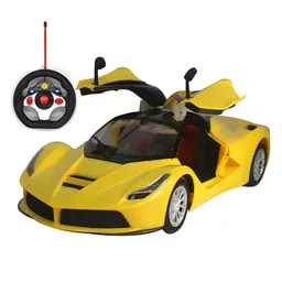 NEGOCIO Stunning Open Doors and lights Racing car for boys - Pack of 1 - COLOR MAY VARY-image-76