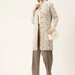 APSLEY Self Design Overcoat image 5