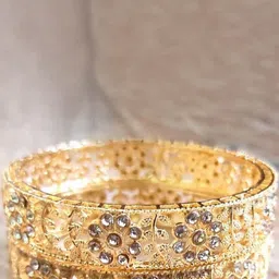 SGN fashion Gold Copper Bangles-picture-32