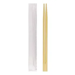 UMBRELLA CORPORATION 210 mm Disposable Bamboo Wooden Chopsticks for Parties, Weddings, Events (Pack of 100) image 2