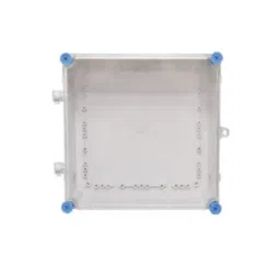 Pecox Distribution Box White with Transparent Lid 240x200x120 mm Size 3 mm Thickness, PJBH242012T image 1