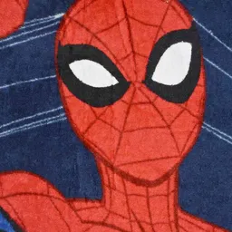 Yellow Bee Red & Navy Blue 1 Printed Cotton 300 GSM Bath Towel image 4