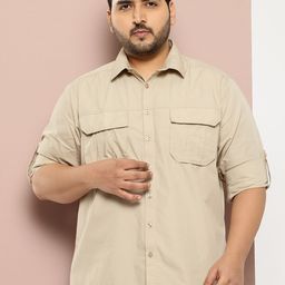Sztori Men Plus Size Pure Cotton Casual Shirt-picture-21