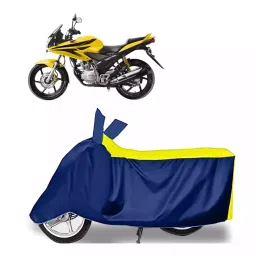 Auto Pearl Bike Cover for Honda CBF Stunner (Yellow & Blue)-picture-20