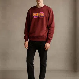 Organic Chics Men Printed Sweatshirt image 3