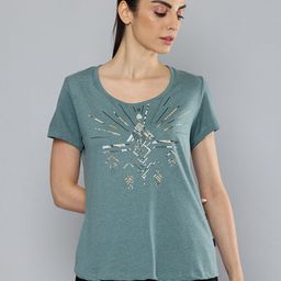 Quechua By Decathlon Printed Trekking T-shirt-picture-1