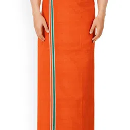 Ethazh Men Dhotis With Matching Dark Border-image-65