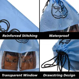 Aura Blue & Grey 24 Pieces Shoes Organiser image 5