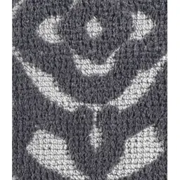 saral home Saralhome KARO Microfiber Antiskid Bathmat Grey. 50cm x 70cm image 2
