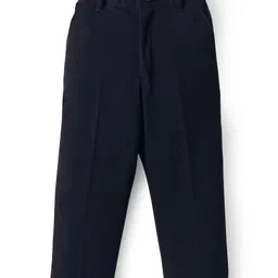 Robo Fry Knit Full Sleeves Solid Color Party Suit with Chain -Black image 4