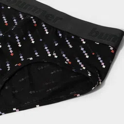 bummer Pack Of 2 Printed Cotton Mid Rise Briefs BRASTRGLE02 image 5