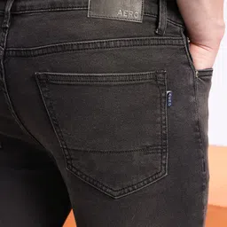 Aeropostale Men Tapered Fit Light Fade Stretchable Jeans image 5