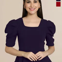 Mast & Harbour Puff Sleeve Top-picture-41