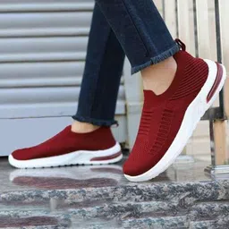 COOPERWINGS Women Mesh Non-Marking Running Shoes image 3