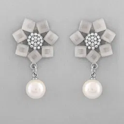 VOJ Floral Drop Earrings image 2