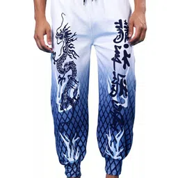 YELLOW TREE Men Printed Mid-rise Joggers-picture-47