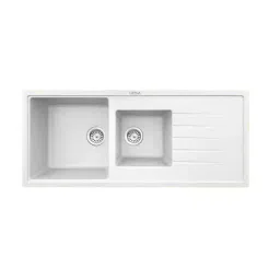 LIPKA Kitchen Sink with Drain Board 1146x493x230 mm Matte Finish Stainless Steel Double Bowl, QZDBD-18-CW-picture-23