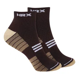 HRX by Hrithik Roshan Pack Of 5 Patterned Ankle-Length Socks image 2