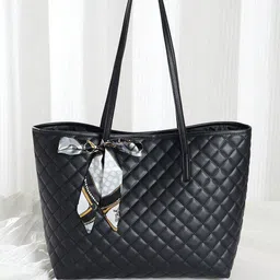 CORSICA Geometric Textured PU Structured Shoulder Bag with Quilted-image-49