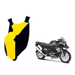 Auto Pearl Waterproof Two Wheeler Cover For BMW 1200 GS (Yellow & Blue)-picture-17