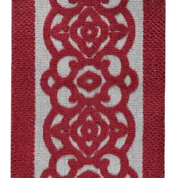 saral home Saralhome KARO Microfiber Antiskid Bathmat Maroon. 50cm x 70cm-picture-19