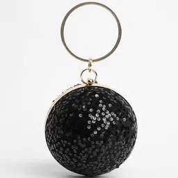 HAUTE SAUCE The Discotheque Embellished Box Clutch image 2