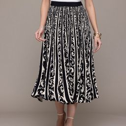 Label Ritu Kumar Women Ethnic Motifs Printed Pleated Skirts-picture-35