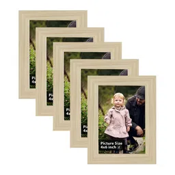 Art Street Beige 5 to 7 Pieces Wood Wall Photo Frames-picture-17