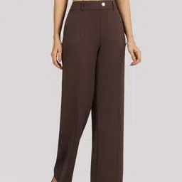 Blissclub Womens Ultimate Straight Tailored Trousers-image-69