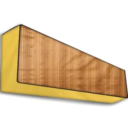 The Furnishing Tree Yellow Printed Air Conditioner Cover image 2