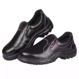 Karam Executive Steel Toe Safety Shoes Low Ankle Black Size UK 13, FS04BL(SWSAPN)-picture-47