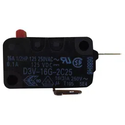 OMRON ELECTRONIC COMPONENTS MICROSWITCH, SPST-NC, 16A, PIN PLUNGER, D3V-16G-2C25-picture-25