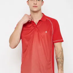 Duke Men Printed Polo Collar Pockets T-shirt-picture-42