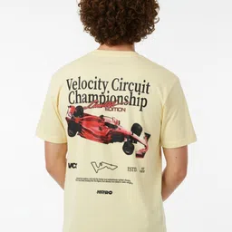 glitchez Graphic Print Drop-shoulder Oversized T-shirt-picture-16