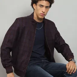 Monte Carlo Men Woollen Lightweight Outdoor Bomber Jacket image 5