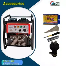 HPM Oasis Series 2 kVA 6.5 Amp Rated Output Recoil Start Petrol Engine EV Chargers Portable Inverter Generators, Oasis UL-20i image 3