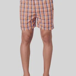 URBAN SCOTTISH  Cotton BoxersUSBS4850 Pack Of 2 Checked image 2