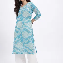 Anouk Rustic Bandhani Print Straight Kurta image 2