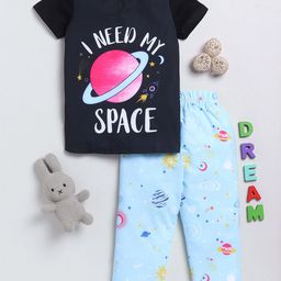 Here&Now X Game Begins Boys Printed T-Shirt with Trousers-picture-8